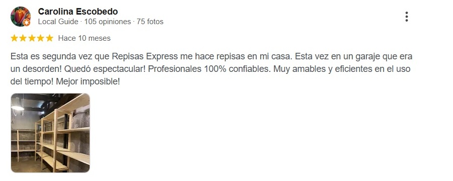 Reseña de cliente 3